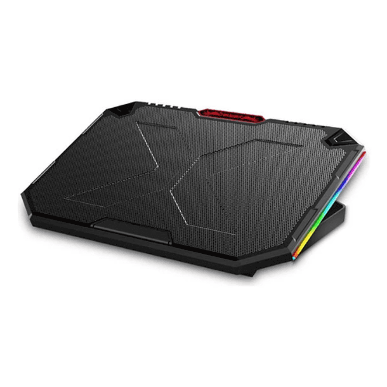 Crusec - Soporte Cooler Ventilador Para Notebook Refrigerante Led