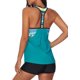 thumbnail image 4 of Tankini push-up con espalda en T, estampado a rayas y pantalones cortos para mujer, 4 of 7