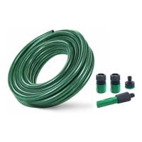 Genérico - Manguera Reforzada 1/2 Pulgada 20 Mts Mas Pistola Y Acoples