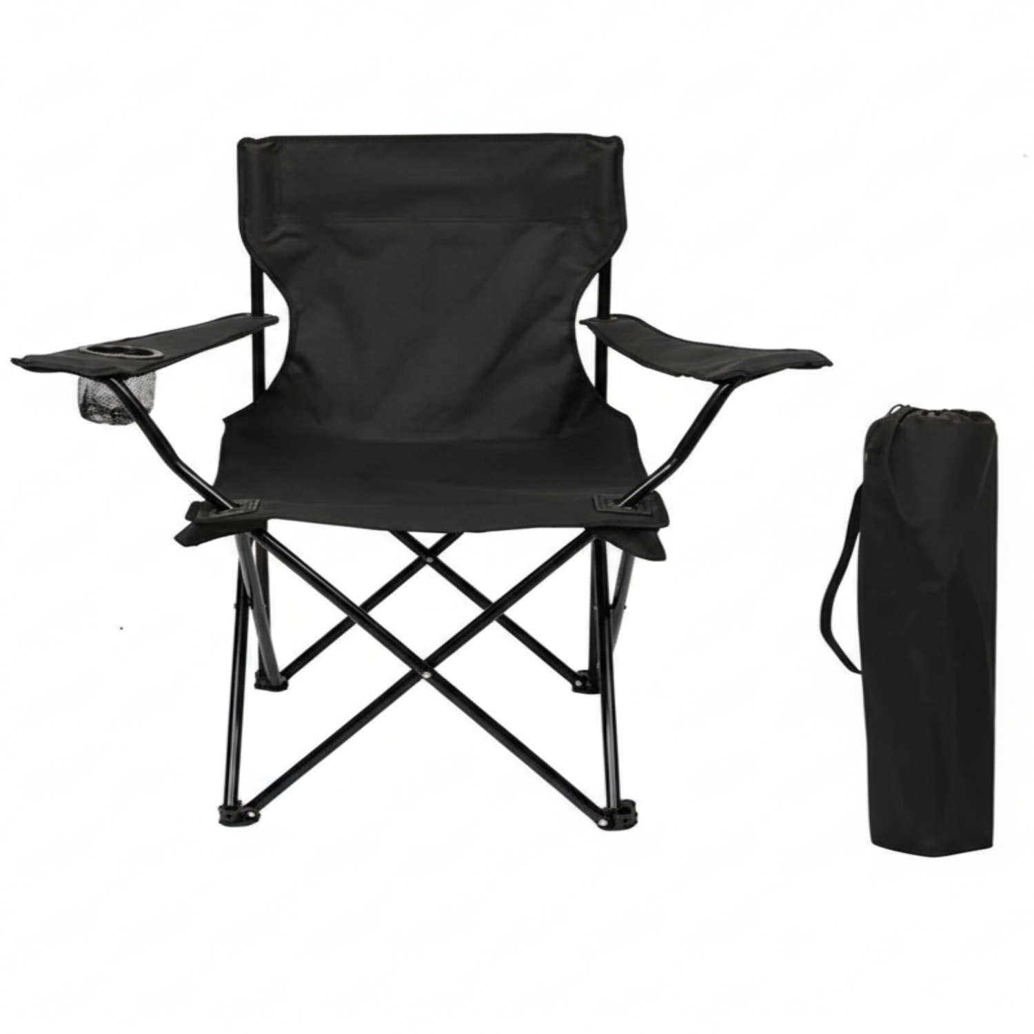 Citotools - Silla Plegable De Playa Camping Pesca Picnic Con Porta Vaso