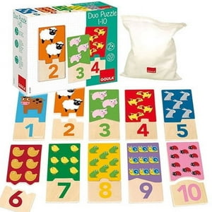 Diset - Puzzle Madera Duo Números