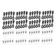 thumbnail image 1 of 80 Uds. Conectores De Extremos De Goma Y Metal Retenedores Para Cadena De Anteojos, 1 of 5