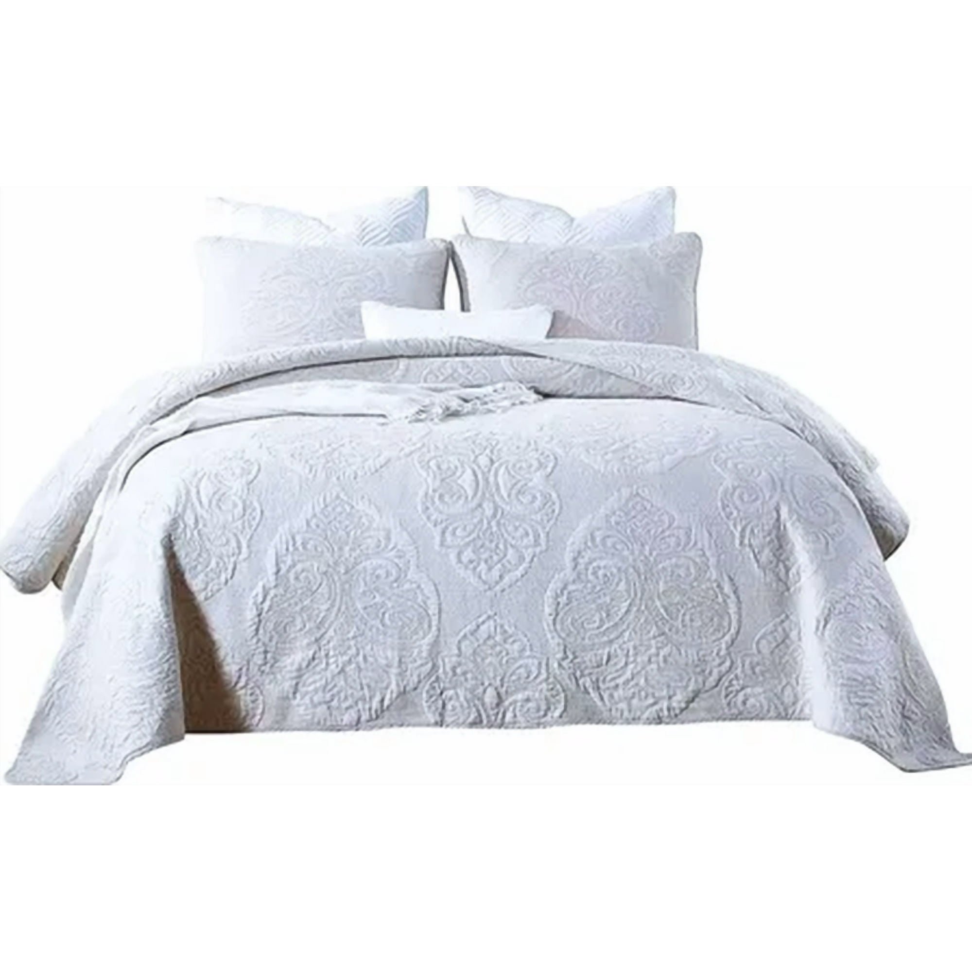 Genérico - Cubrecama Acolchada Algodón 3d Alicia King