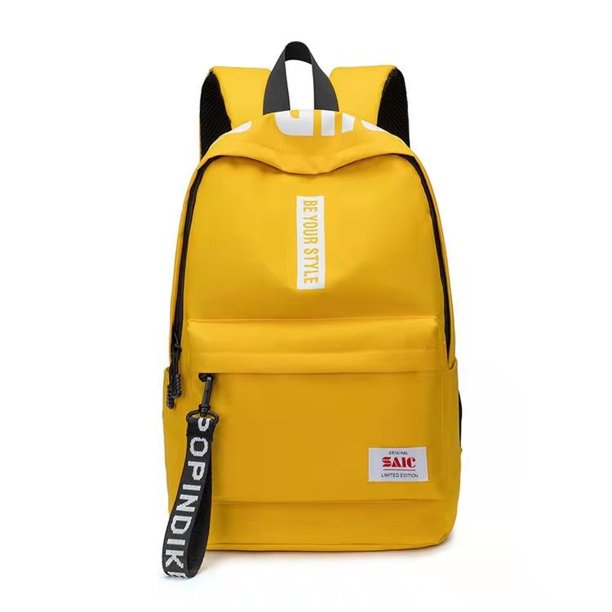 2024 Large-capacity Student School Bag Casual Solid Color Backpack Material Oxford Men New Backpack Multi-functional Simple Bag