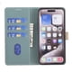 thumbnail image 3 of Funda Cartera con Bloqueo RFID para Xiaomi Redmi Note 14 Pro 5G con Ranuras y Soporte Verde, 3 of 5