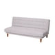 thumbnail image 2 of Futon Turin Lino Gris Claro, 2 of 4