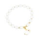thumbnail image 1 of Elegante Pulsera De Cuentas Pulsera Encantos 8 Mm Para Fiesta Aniversario Festival Blanco, 1 of 5