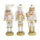 thumbnail image 3 of 3x Figuras De Cascanueces De Navidad Set Para Estantes Y Mesas Regalos De Fiesta, 3 of 5