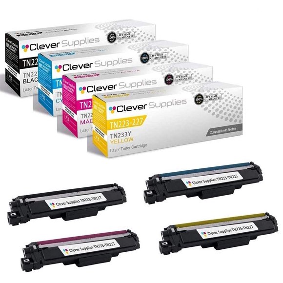 Cartucho de tóner compatible Clever Supplies TN227 (TN-227)