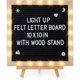 thumbnail image 1 of Pizarra de Letras ANPHSIN 10 x 10 con 20 Luces LED y 450 Piezas, 1 of 3
