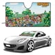 thumbnail image 1 of Parasol Plegable para Auto Animal Crossing 130cm x 70cm, 1 of 6