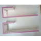 thumbnail image 3 of SET DE 2 REPISAS MODELO C BORDE ROSADO, 3 of 3