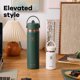 thumbnail image 5 of Botella de agua Hydro Flask de 24 oz, aislada, a prueba de fugas, verde, 5 of 7