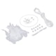 thumbnail image 5 of Dream Catcher DIY Material Kits Bucle De Hierro, Cordón De Gamuza, Pluma, Cuentas Blancas, 5 of 5