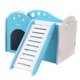 thumbnail image 5 of Mascota Hamster Casa Ardilla Conejillo de Indias Cama Animales pequeños Hábitat Juguete Azul, 5 of 5