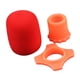 thumbnail image 5 of Protección De Micrófono De Mano Parabrisas Soporte De Manga De Varilla Inferior Cubierta De Micrófono Rojo, 5 of 5