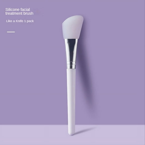 Soft Silicone Face Mask Brush - Perfect for Applying Mud Masks, Facial Mud Masks, and Body Lotion and Butter - Hairless and Gentle on Skin