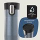 thumbnail image 3 of Mug Westloop 473ML Celeste acero inoxidable, 3 of 7