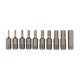 thumbnail image 1 of Juego de bits Wiha 10 piezas Hexagonal (pulgadas) 1/4" - 25 mm, 1 of 3