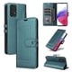 thumbnail image 1 of Premium Wallet Case for Samsung Galaxy A72 with Card Slots & Kickstand, Flip Cover Green, 1 of 6
