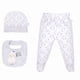thumbnail image 3 of Ajuar Pack Bambino Body Panties Gorro Mitón Bebé 0-3 Meses, 3 of 3