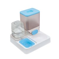 Ioensy - Bebedero Automático Para Gatos, Comedero Para Gatos, Bebedero Para Mascotas, Para Conejos, Gatos, Perros, Azul, Sin Cuenco