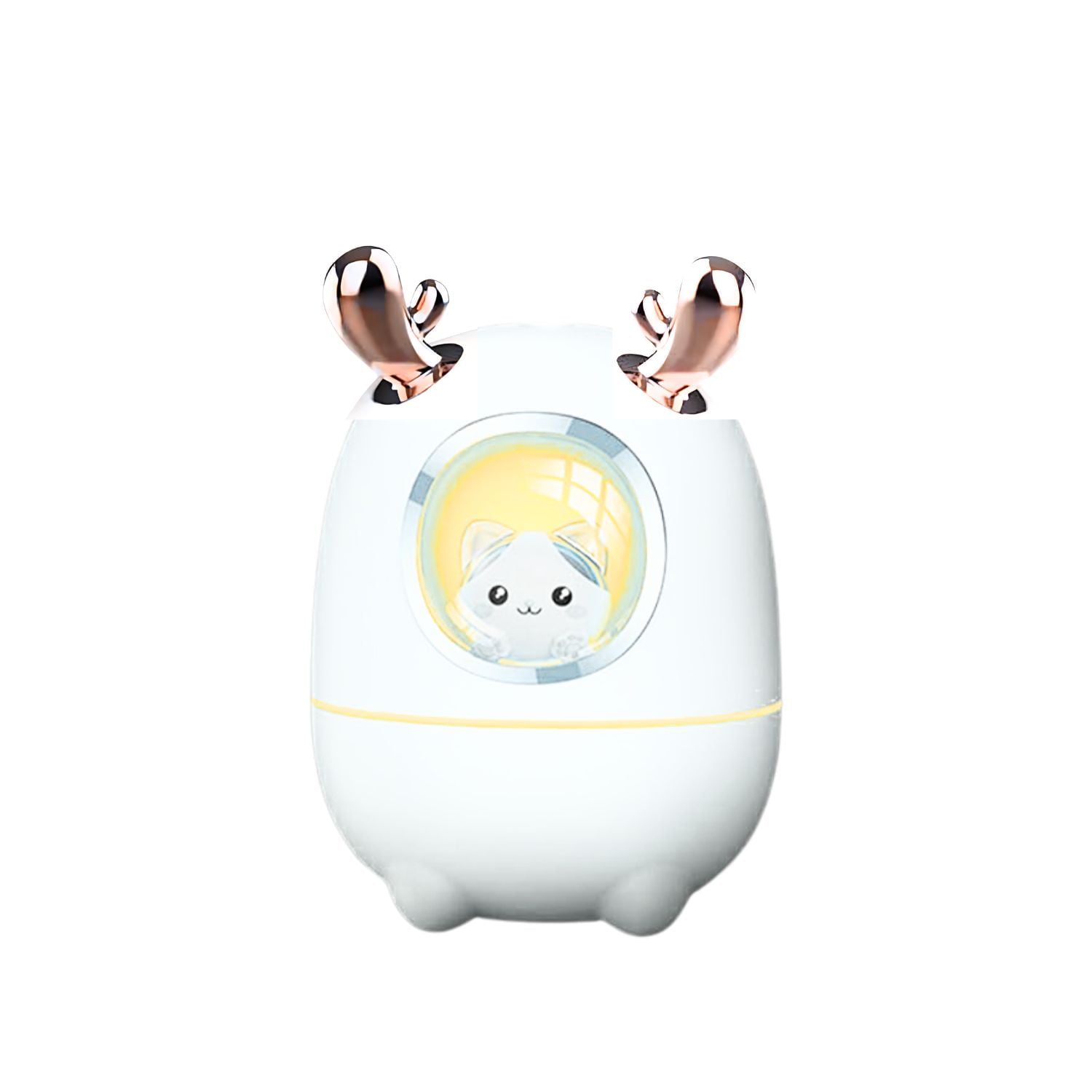 Disparo - Pack Humidificador Nave Espacial Gato + 6 Esencias Aromaticas