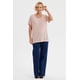 thumbnail image 4 of Polera Mujer Detalle Cuello Rosado, 4 of 4