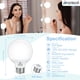 thumbnail image 2 of Bombilla LED de tocador Hansang G25, 5 W, 5000 K, luz diurna, paquete de 8, 2 of 7