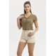 thumbnail image 2 of Polera Mujer Aplicación Vuelos Abotonado Verde Claro, 2 of 4
