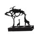 thumbnail image 3 of Candelabros De Metal árbol Animales Candelabro Decorativo Para Mesa Hotel SPA Jirafa, 3 of 5