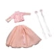 thumbnail image 5 of Vestido Para Mu?eca BJD 1:6 Con Accesorios Para Cosplay Infantil De 11,81 Pulgadas, Color Rosa, 5 of 5