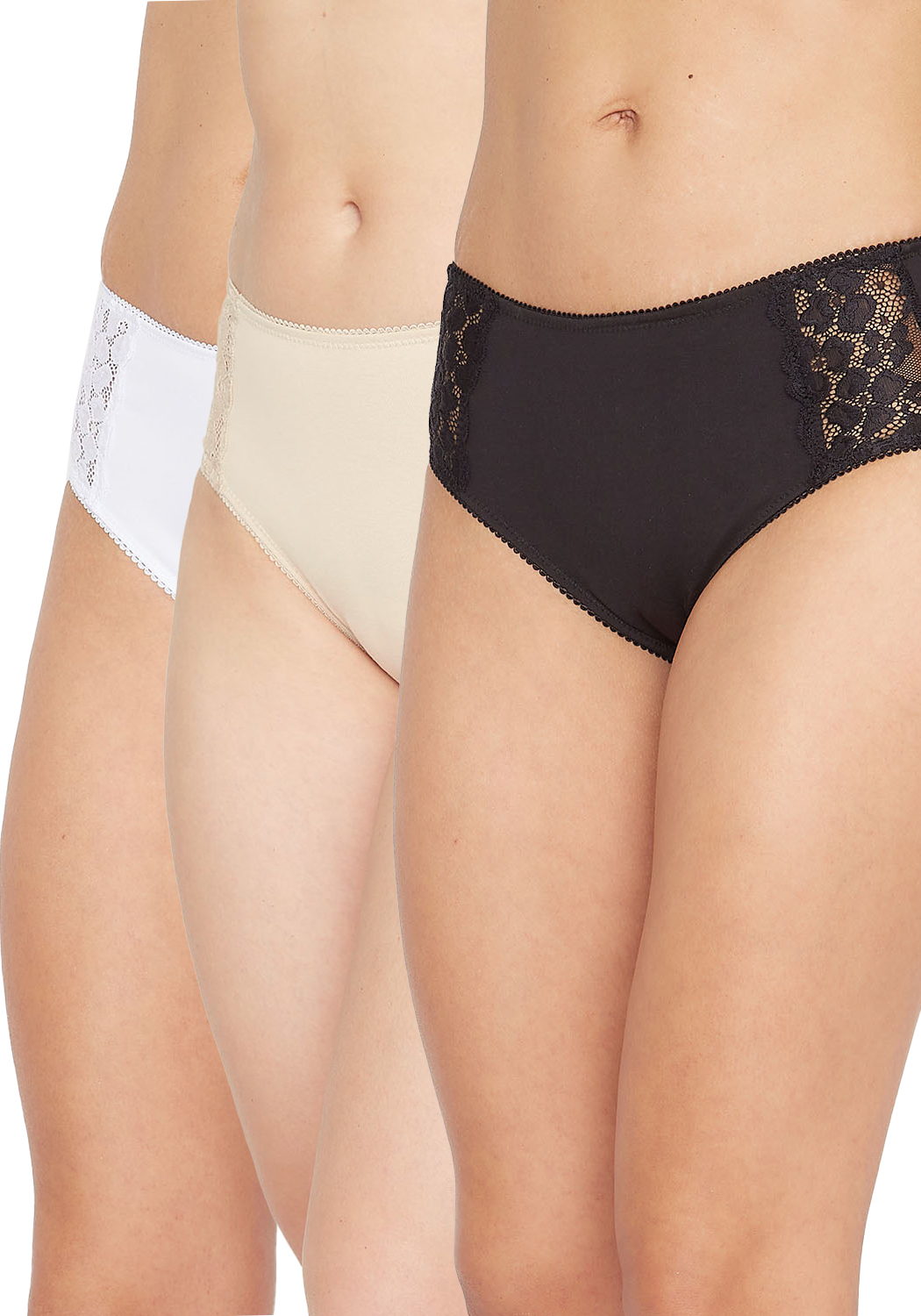 Pack 3X Pantaleta Algodón P314186-Bla Kayser