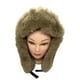 thumbnail image 2 of Gorro Ruso Ushanka Cuero Pelaje Suave Tendencia Unisex, 2 of 3