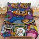 thumbnail image 1 of Super Mario Duvet Cover Set 3 Piece Bedding Set Double Sided Printing Decorative Comforter Cover Set, 1 of 5