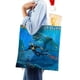 thumbnail image 4 of Subnautica Bolso de tela con estampado de lienzo para mujer, bolsa de compras reutilizable y estética, con cremallera interior, regalo para mujer,38*45cm., 4 of 6