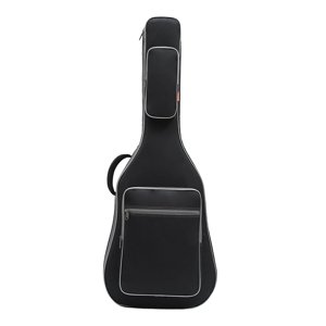Magideal - Bolsa De Bajo Portátil Bolsa De Bajo Eléctrico Bolso De Mano Profesional Acolchado Suave Protección Resistente Al Desgaste Bolsa De Guitarra Eléctrica Negro