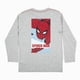 thumbnail image 4 of Polera Manga Larga Niño Caras Spiderman Gris Marvel, 4 of 6