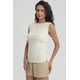 thumbnail image 4 of Polera Mujer Recogido Abertura Crema, 4 of 8