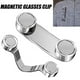 thumbnail image 2 of Soporte magnético para gafas, soporte para gafas de aleación de zinc, clip magnético para gafas., 2 of 6