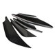 thumbnail image 4 of Juego De Molduras De Aletas Divisoras De Parachoques Delantero Universales De 4 Piezas, Color Negro, 4 of 5