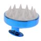 thumbnail image 1 of Silicona Cuero Cabelludo Champú Masaje Cepillo Lavado Masajeador Peine De Pelo Azul, 1 of 5