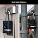 thumbnail image 4 of Candado inteligente Master Lock negro para exteriores Bluetooth 4401LHEC, 4 of 6