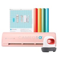 Silhouette Cameo 5 Alpha Pink + Plancha Mini Heat Press