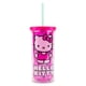 thumbnail image 1 of Vaso Carnival Cup Sanrio Hello Kitty Berry, color rosa, 600 ml, con pajita, 1 of 8