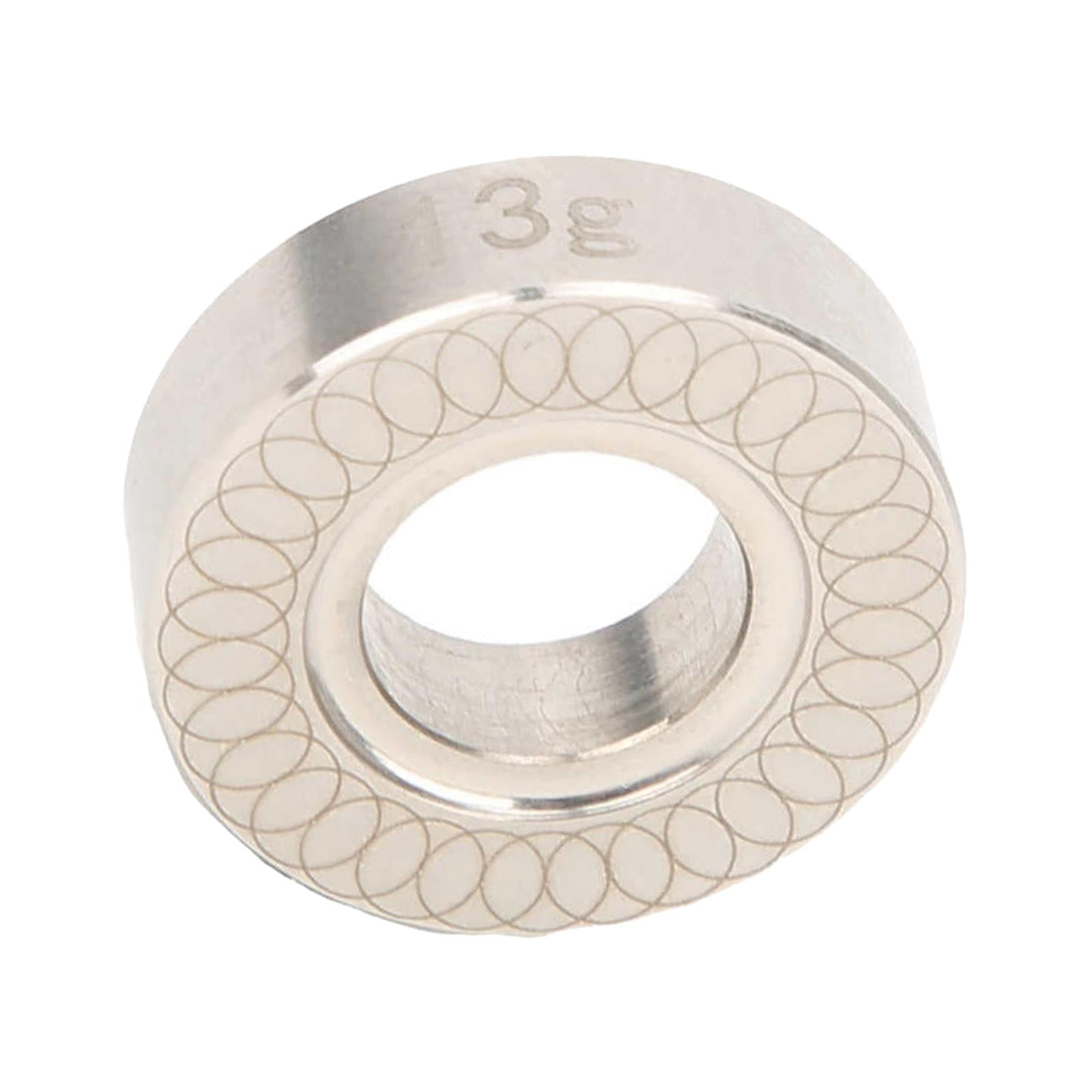 Magideal - Anillo De Equilibrio Para Billar Accesorio De Acero Inoxidable Resistente A La Oxidación Duradero Para Práctica De Entrenamiento De Billar 13g