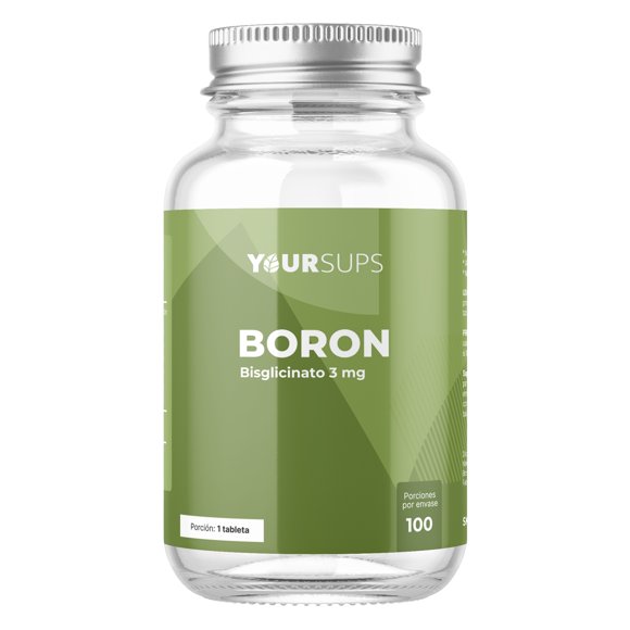 Boron bisglicinato 3 mg 100 Tabletas