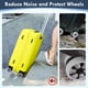 thumbnail image 5 of Fundas para ruedas de equipaje, paquete de 8 fundas para ruedas de maletas de equipaje para la mayoría de los juegos de maletas con 8 ruedas giratorias, funda de silicona para ruedas giratorias de equ, 5 of 7