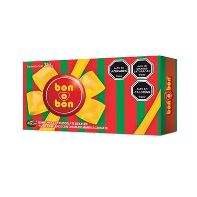 Chocolates Bon O Bon Navidad 210 G Arcor