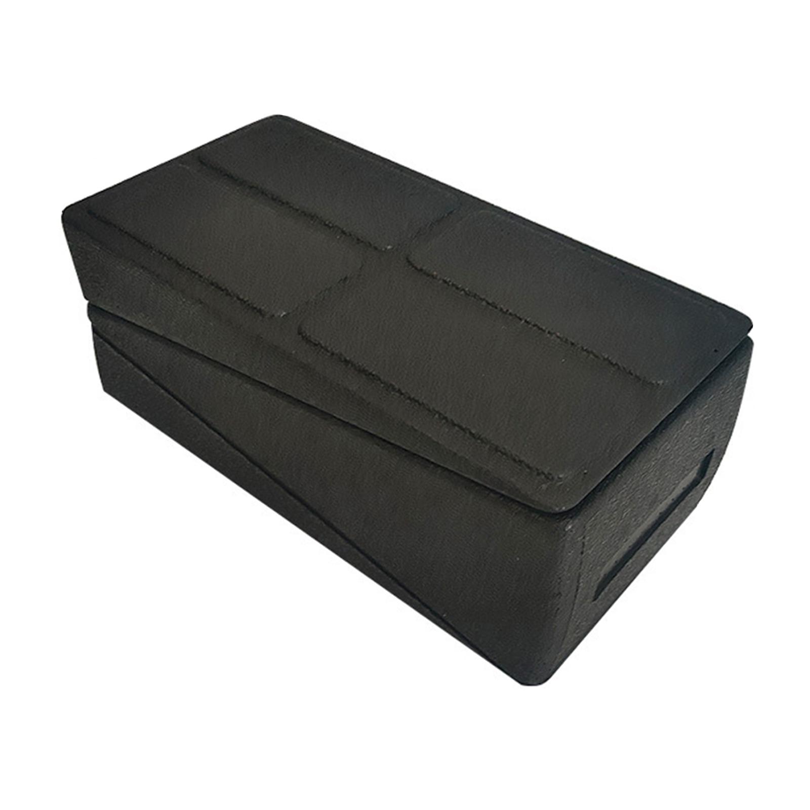 Magideal - Tabla De Cuña Para Sentadillas Apilable De 3 Piezas, Equipo De Estiramiento, Resistente Al Aceite Y Al Agua, Para Entrenamientos, Multiusos, Portátil. Negro